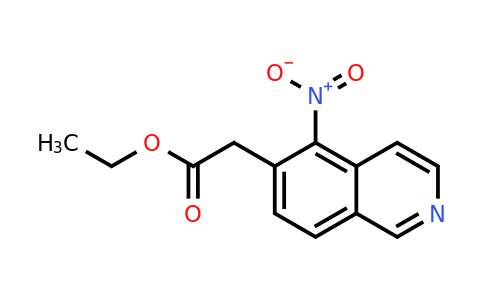 CAS 1050267-65-6 | (5-Nitro-isoquinolin-6-yl)-acetic acid ethyl ester
