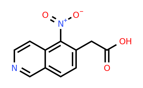 CAS 1050267-66-7 | (5-Nitro-isoquinolin-6-yl)-acetic acid