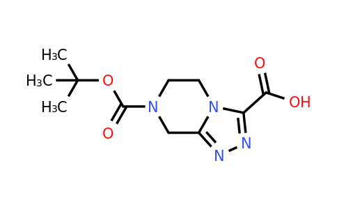 7-(Tert-butoxycarbonyl)-5,6,7,8-tetrahydro-[1,2,4]triazolo[4,3-A]pyrazine-3-carboxylic acid