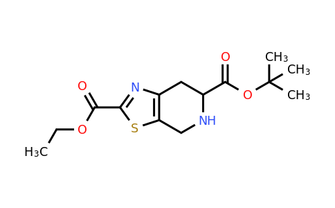 CAS 1053656-51-1 | 6-Boc-4,5,6,7-tetrahydro-thiazolo[5,4-c]pyridine-2-carboxylic acid ethyl ester