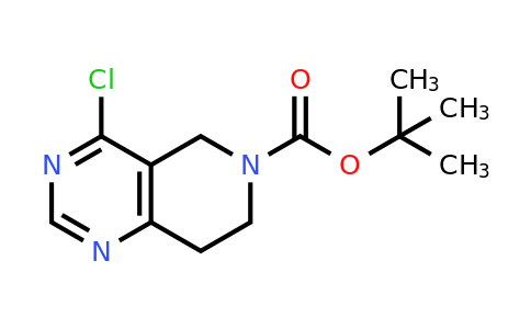 CAS 1056934-87-2 | Tert-butyl 4-chloro-7,8-dihydropyrido[4,3-D]pyrimidine-6(5H)-carboxylate