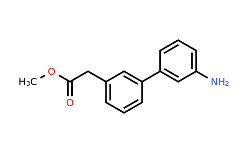 CAS 1059678-65-7 | (3'-Amino-biphenyl-3-yl)-acetic acid methyl ester