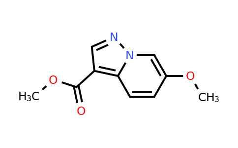 CAS 1060724-63-1 | 6-Methoxy-pyrazolo[1,5-a]pyridine-3-carboxylic acid methyl ester