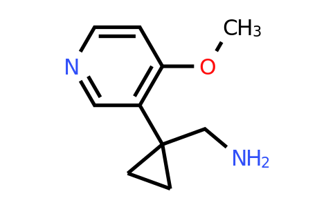 CAS 1060805-28-8 | (1-(4-Methoxypyridin-3-YL)cyclopropyl)methanamine