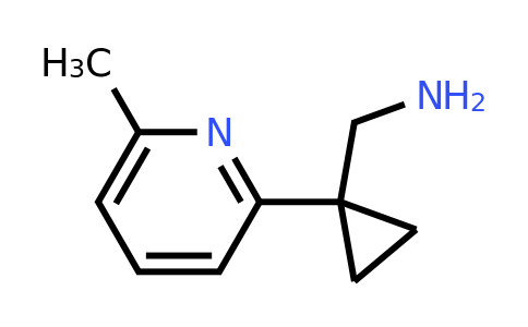 CAS 1060806-20-3 | (1-(6-Methylpyridin-2-YL)cyclopropyl)methanamine