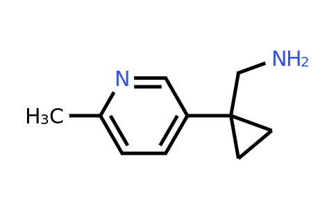 CAS 1060806-22-5 | (1-(6-Methylpyridin-3-YL)cyclopropyl)methanamine