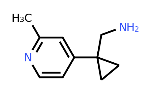 CAS 1060806-23-6 | (1-(2-Methylpyridin-4-YL)cyclopropyl)methanamine