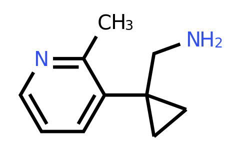 CAS 1060806-24-7 | (1-(2-Methylpyridin-3-YL)cyclopropyl)methanamine
