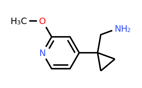 CAS 1060807-10-4 | (1-(2-Methoxypyridin-4-YL)cyclopropyl)methanamine