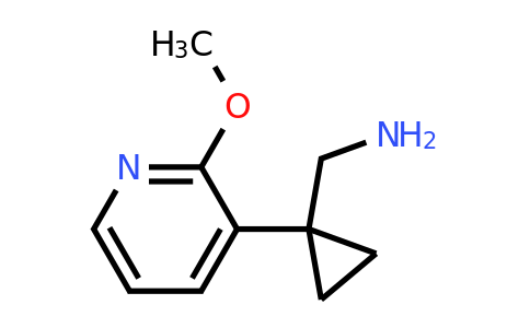 CAS 1060807-12-6 | (1-(2-Methoxypyridin-3-YL)cyclopropyl)methanamine