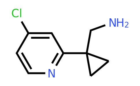 CAS 1060809-02-0 | (1-(4-Chloropyridin-2-YL)cyclopropyl)methanamine