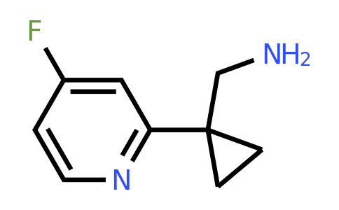 CAS 1060809-51-9 | (1-(4-Fluoropyridin-2-YL)cyclopropyl)methanamine