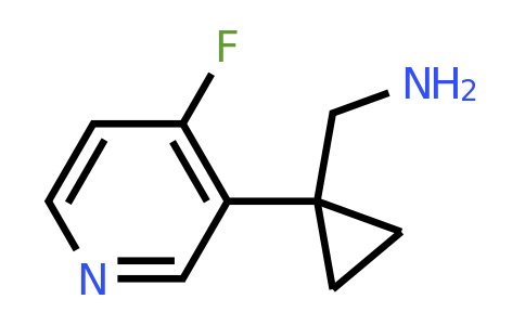 CAS 1060809-53-1 | (1-(4-Fluoropyridin-3-YL)cyclopropyl)methanamine
