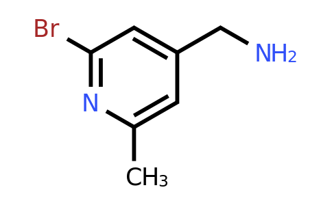 CAS 1060810-13-0 | (2-Bromo-6-methylpyridin-4-YL)methanamine