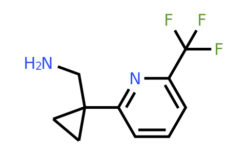 CAS 1060811-02-0 | (1-(6-(Trifluoromethyl)pyridin-2-YL)cyclopropyl)methanamine