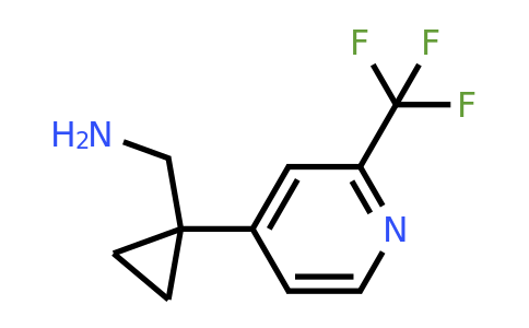 CAS 1060811-06-4 | (1-(2-(Trifluoromethyl)pyridin-4-YL)cyclopropyl)methanamine