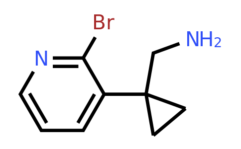 CAS 1060811-52-0 | (1-(2-Bromopyridin-3-YL)cyclopropyl)methanamine