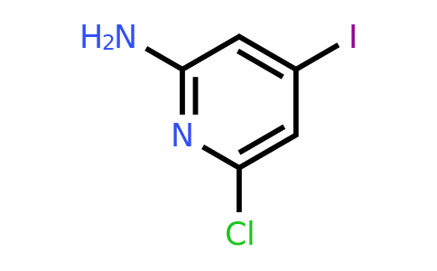 CAS 1062608-73-4 | 2-Amino-6-chloro-4-iodopyridine