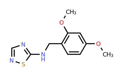 CAS 1063733-41-4 | (2,4-Dimethoxy-benzyl)-[1,2,4]thiadiazol-5-yl-amine