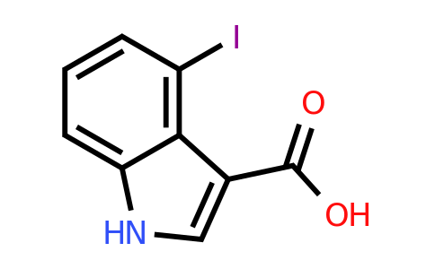 CAS 106830-34-6 | 4-Iodo-1H-indole-3-carboxylic acid
