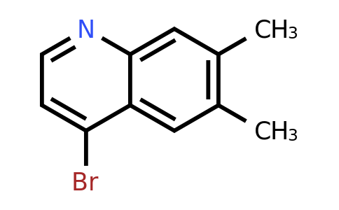 CAS 1070879-35-4 | 4-Bromo-6,7-dimethyl-quinoline