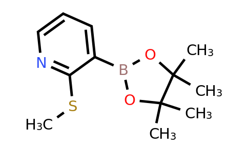 CAS 1073354-78-5 | 2-(Methylthio)pyridine-3-boronic acid pinacol ester