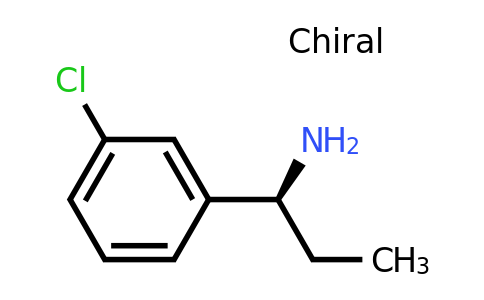 CAS 1075715-57-9 | (S)-1-(3-Chloro-phenyl)-propylamine