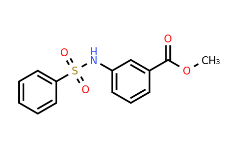 CAS 107922-46-3 | Methyl 3-benzenesulfonamidobenzoate