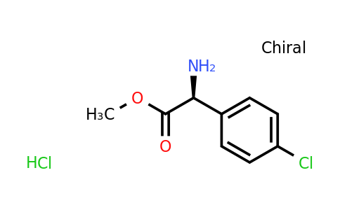 CAS 1081766-09-7 | (2S)-Amino-(4-chloro-phenyl)-acetic acid methyl ester hydrochloride