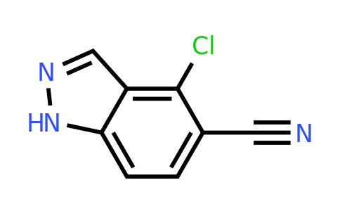 CAS 1082041-91-5 | 4-Chloro-1H-indazole-5-carbonitrile