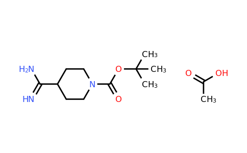 CAS 1082950-23-9 | acetic acid; tert-butyl 4-carbamimidoylpiperidine-1-carboxylate
