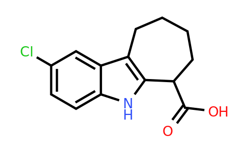 CAS 1083057-68-4 | 2-Chloro-5,6,7,8,9,10-hexahydro-cyclohepta[b]indole-6-carboxylic acid