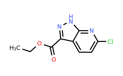 CAS 1083181-27-4 | 6-Chloro-1H-pyrazolo[3,4-b]pyridine-3-carboxylic acid ethyl ester