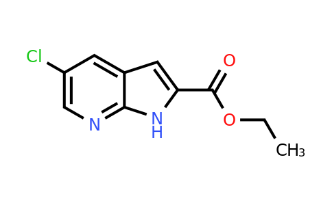 CAS 1083181-28-5 | ethyl 5-chloro-1H-pyrrolo[2,3-b]pyridine-2-carboxylate