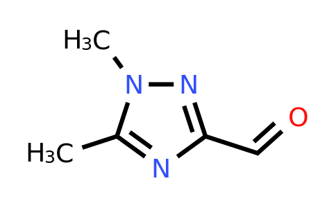 CAS 1083274-38-7 | 1,5-Dimethyl-1H-1,2,4-triazole-3-carbaldehyde