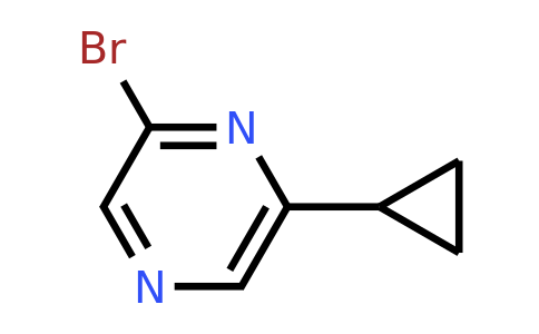 CAS 1086382-98-0 | 2-Bromo-6-cyclopropyl-pyrazine