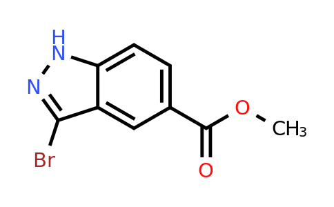 CAS 1086391-06-1 | methyl 3-bromo-1H-indazole-5-carboxylate