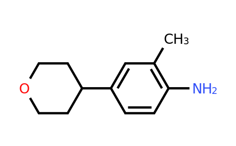 CAS 1086392-01-9 | 2-Methyl-4-(tetrahydro-pyran-4-yl)-phenylamine