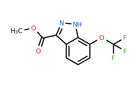 CAS 1086392-22-4 | 7-Trifluoromethoxy-1H-indazole-3-carboxylic acid methyl ester
