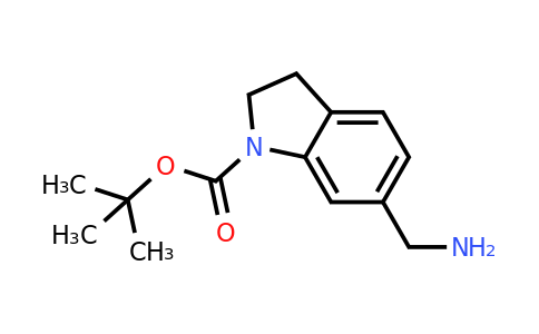 CAS 1086392-26-8 | 6-Aminomethyl-2,3-dihydro-indole-1-carboxylic acid tert-butyl ester
