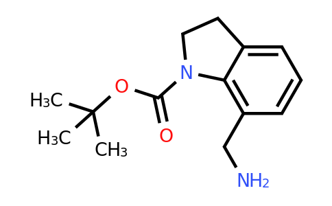CAS 1086392-30-4 | 7-Aminomethyl-2,3-dihydro-indole-1-carboxylic acid tert-butyl ester