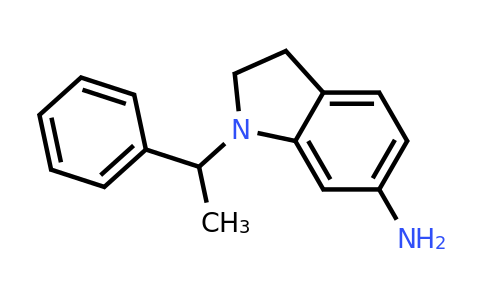 CAS 1086392-36-0 | 1-(1-Phenyl-ethyl)-2,3-dihydro-1H-indol-6-ylamine