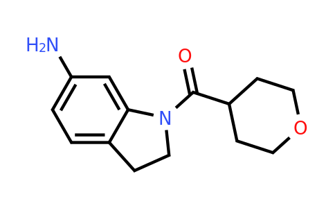 CAS 1086392-40-6 | (6-Amino-2,3-dihydro-indol-1-yl)-(tetrahydro-pyran-4-yl)-methanone
