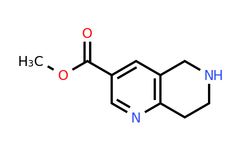 CAS 1086392-58-6 | 5,6,7,8-Tetrahydro-[1,6]naphthyridine-3-carboxylic acid methyl ester