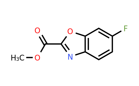 CAS 1086392-62-2 | 6-Fluoro-benzooxazole-2-carboxylic acid methyl ester