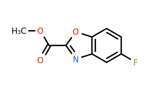 CAS 1086392-64-4 | 5-Fluoro-benzooxazole-2-carboxylic acid methyl ester