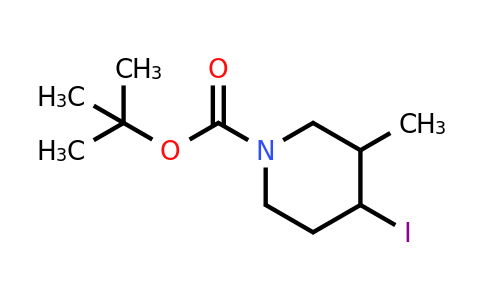 CAS 1086392-74-6 | 4-Iodo-3-methyl-piperidine-1-carboxylic acid tert-butyl ester