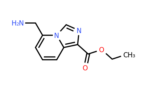 CAS 1086392-80-4 | Ethyl 5-aminomethyl-imidazo[1,5-a]pyridine-1-carboxylate