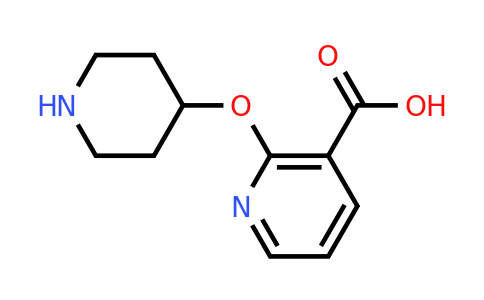 CAS 1086392-90-6 | 2-(Piperidin-4-yloxy)-nicotinic acid