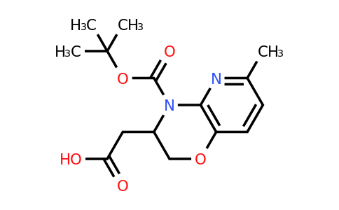 CAS 1086393-18-1 | 4-Boc-3-carboxymethyl-6-methyl-2,3-dihydro-pyrido[3,2-b][1,4]oxazine